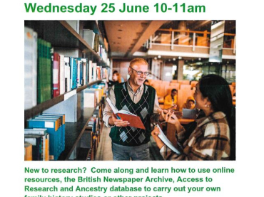 New Research Club at Malmesbury Library!